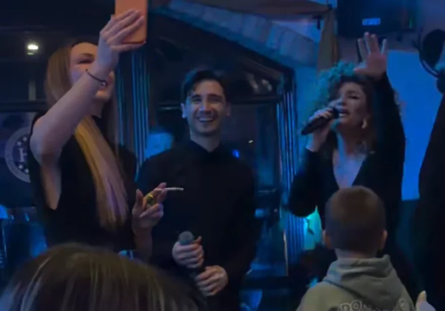 Slavlje povodom rođenja sina Milice Todorović