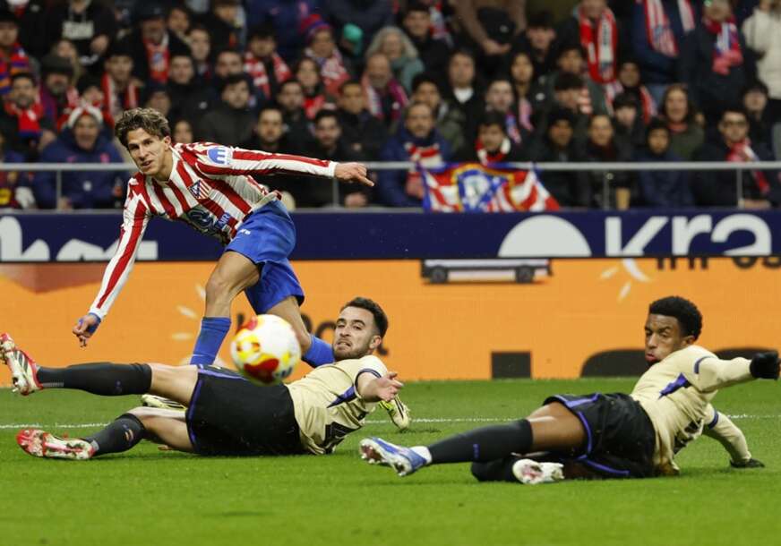 detalj sa utakmice Atletiko Madrid - Barselona