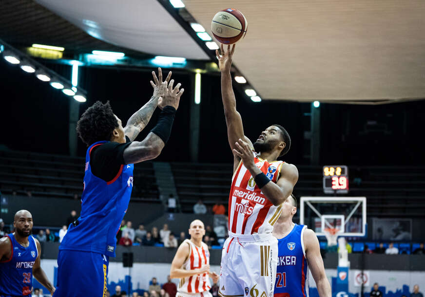 detalj sa košarkaškog meča Crvena zvezda - Igokea