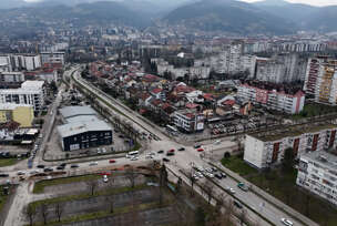 kružni tok kod audi servisa , radovi 
