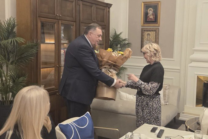 (FOTO) „Hvala ti na LOJALNOSTI, energiji i vjeri“ Dodik čestitao ROĐENDAN Ani Trišić Babić