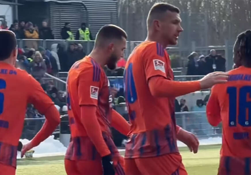Edin Džeko u dresu Šalkea