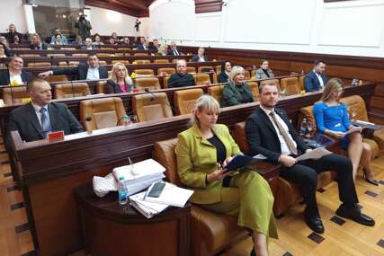 (FOTO) Počelo zasjedanje Skupštine grada Banjaluka: Sindikalci Centra na predškolsko vaspitanje na vanrednoj sjednici
