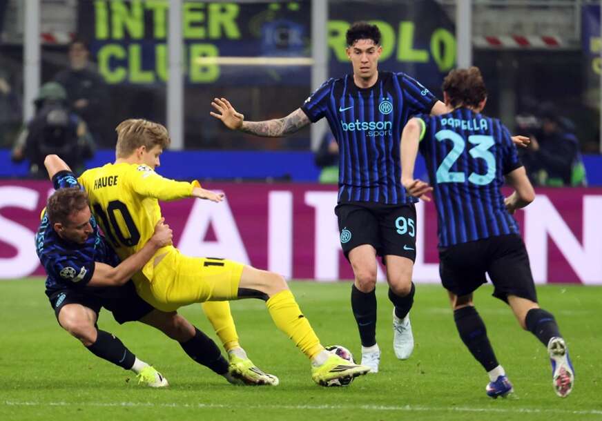 (VIDEO) Inter pred ispadanjem: Norvežani poveli nakon velike greške Akandžija
