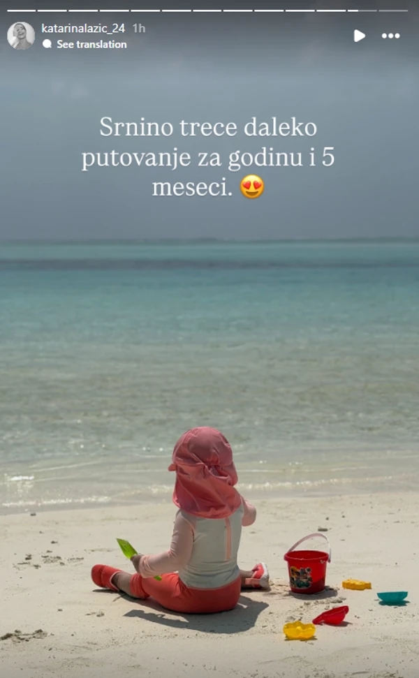 FOTO:  KATARINALAZIC_24 / INSTAGRAM/SCREENSHOT
