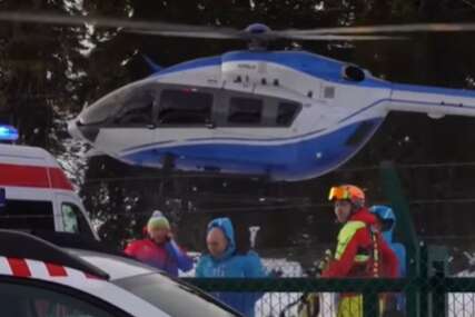 (VIDEO) DIGNUT HELIKOPTER Teško povrijeđen skijaš na Kopaoniku