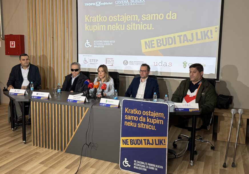Tropic Maloprodaja i udruženja osoba sa invaliditetom: Pokrenuta prva velika kampanja u retail sektoru u BiH za zaštitu parking mjesta