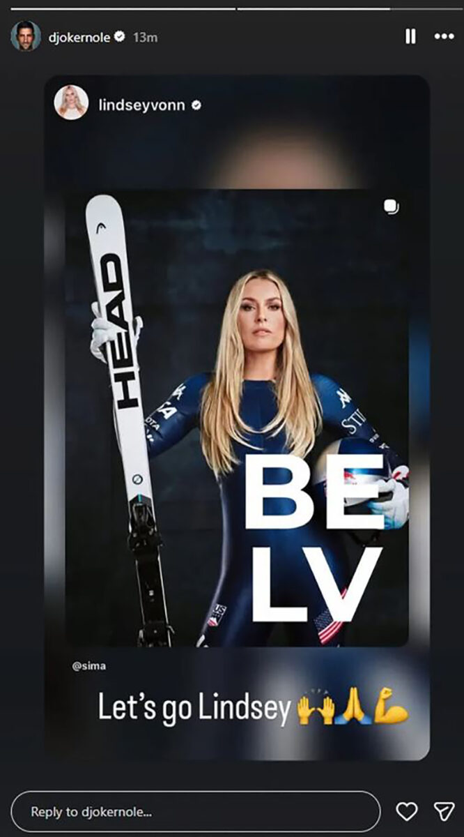 Novakova poruka Lindzi Von