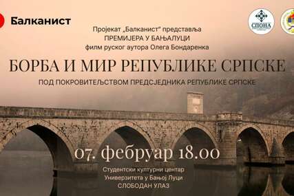 Istorijsko pamćenje kao temelj mirne budućnosti: Uskoro u Banjaluci premijera dokumentarnog filma „Borba i mir Republike Srpske“