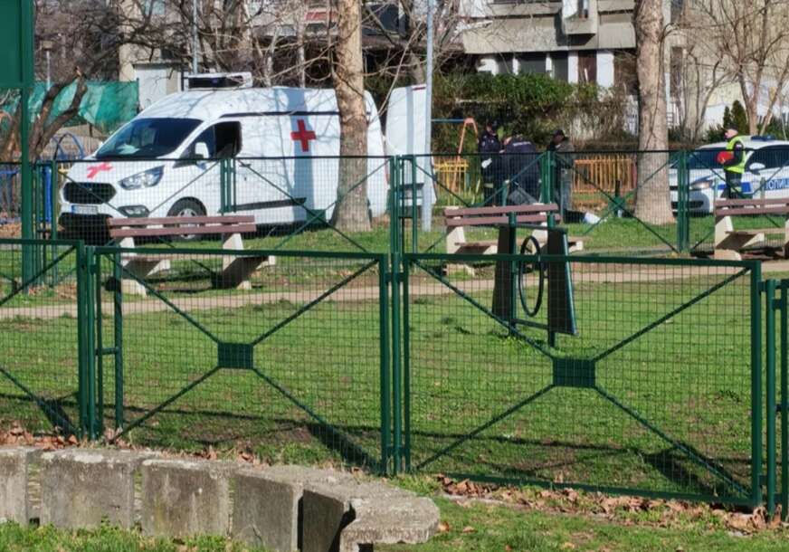 Mjesto gdje je pregažena žena u Beogradu