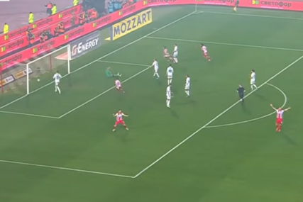 (VIDEO) Svemogući Milošević nije mogao sam: Zvezda slavila veliku pobjedu u derbiju, VAR poništio gol Partizanu