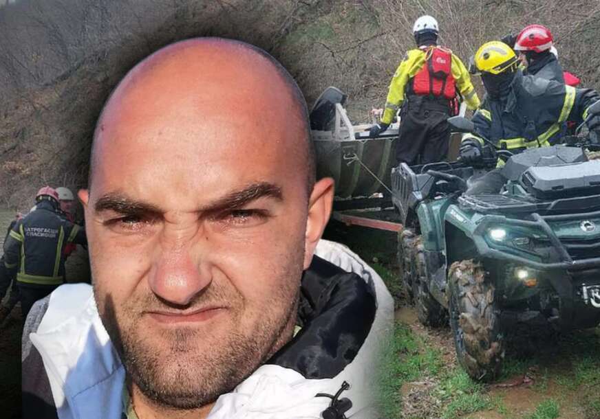 (FOTO) Potraga kod Leskovca ušla u 3. dan: Ovo je Stefan (38) koji je NESTAO SA PRIJATELJEM, trag im se gubi KOD JEZERA
