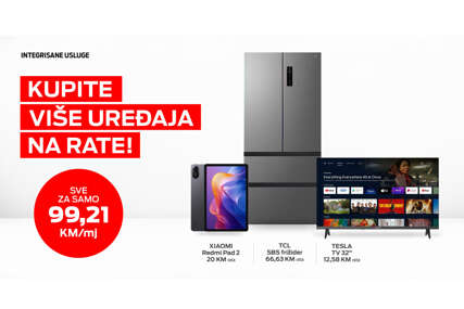 Kupite više uređaja sa objedinjenim ratama uz m:tel pakete