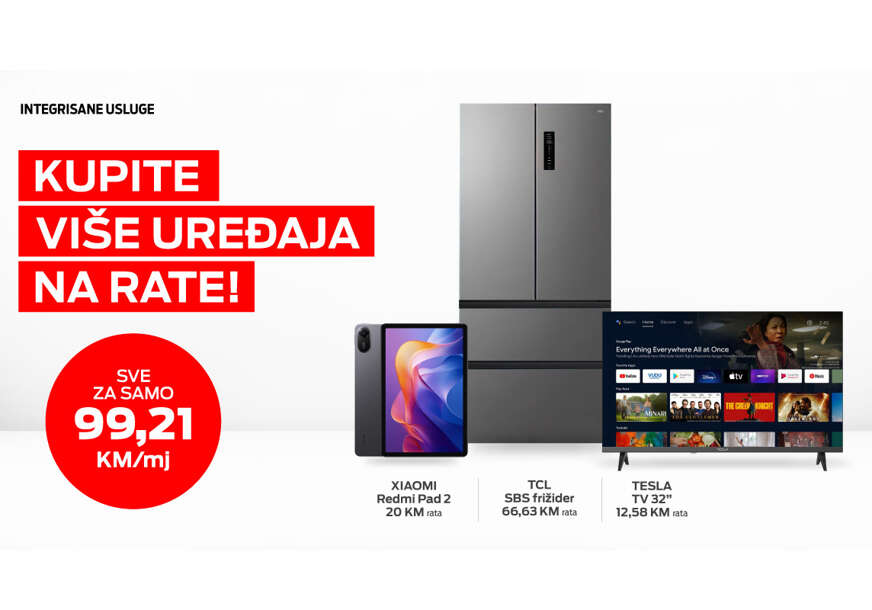 Kupite više uređaja sa objedinjenim ratama uz m:tel pakete