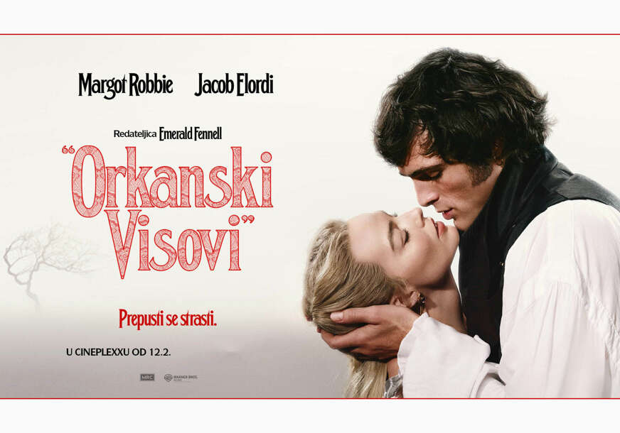 (VIDEO, FOTO) Ljubav koja razara: Ekranizacija romana „Orkanski visovi“ stiže u Cineplexx Palas