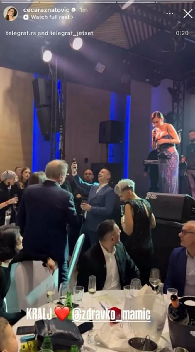 Ceca poslala poruku Mamiću