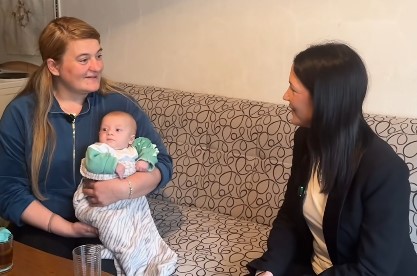 jelena trivić u posjeti majci 