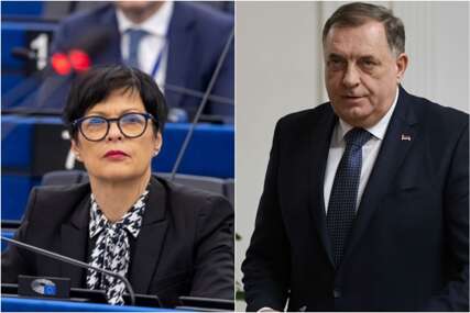 (FOTO) "Može razgovarati s luzerima ili sama sa sobom" Kos izjavila da je Dodik NEBITAN, on joj ŽESTOKO UZVRATIO