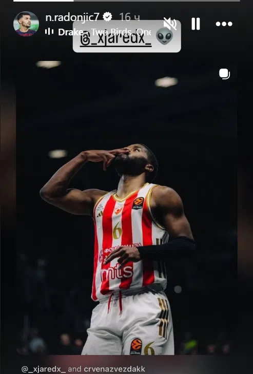 FOTO: N.RADONJIC7/INSTAGRAM/SCREENSHOT
