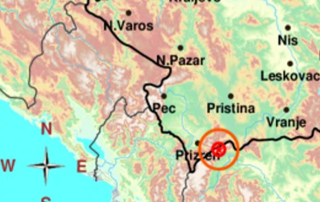 zemljotres pogodio prizren