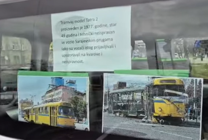 (VIDEO) STUDENTI IMAJU ZAHTJEVE Protesti zbog nesreće u Sarajevu, na kombiju sve ispisano crno na bijelo