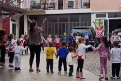 Djecu u vrtiću spremaju za Tompsonov koncert 