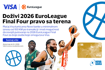 Doživi Final Four pravo sa terena: Nova banka i Visa vode vas u Atinu
