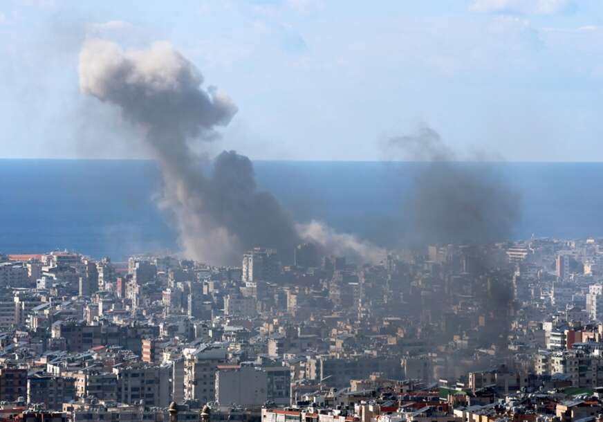 bliski istok rat , izrael bombardovao bejrut 