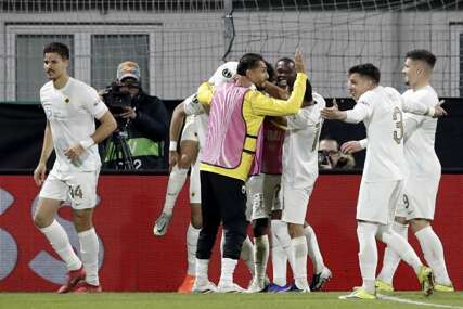 Kristal Palas se obrukao: AEK ubjedljivo slavio u Celju, Fiorentina pobijedila nakon preokreta