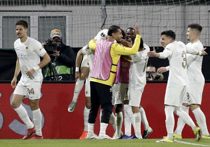 Kristal Palas se obrukao: AEK ubjedljivo slavio u Celju, Fiorentina pobijedila nakon preokreta