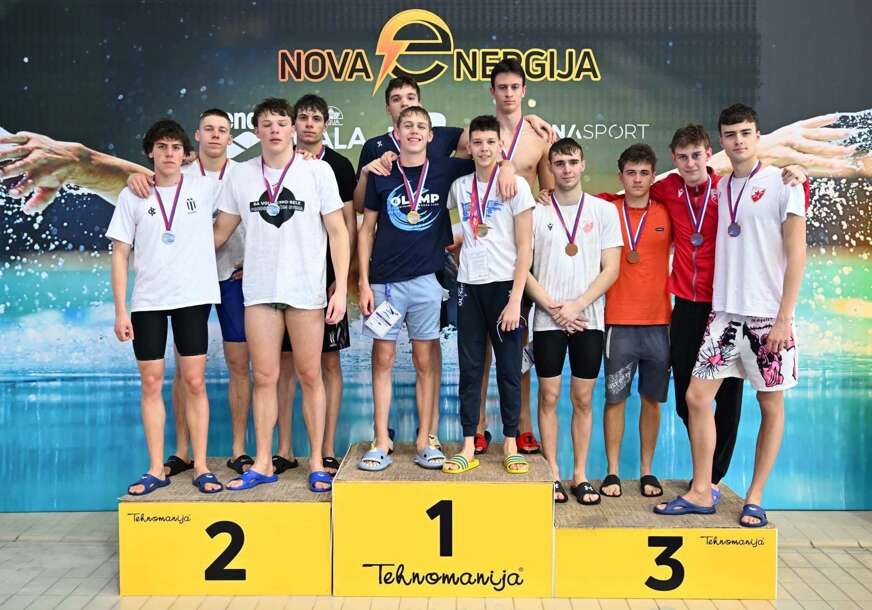 (FOTO) Banjalučani pokorili Srbiju: Zlatna štafeta PK "Olymp" i TITULA PRVAKA