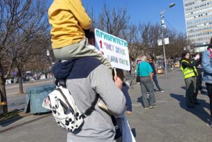 Osmomartovska protestna šetnja zbog zagađenja vazduha