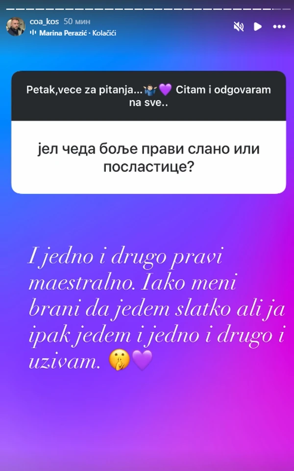 FOTO: COA_KOS/INSTAGRAM/SCREENSHOT