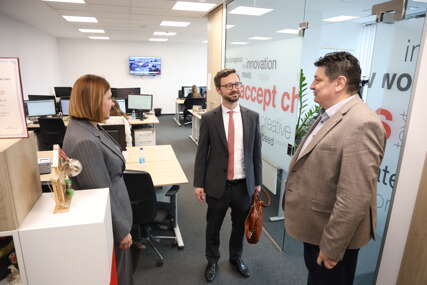 Andreas Tudika MMF, posjeta redakciji