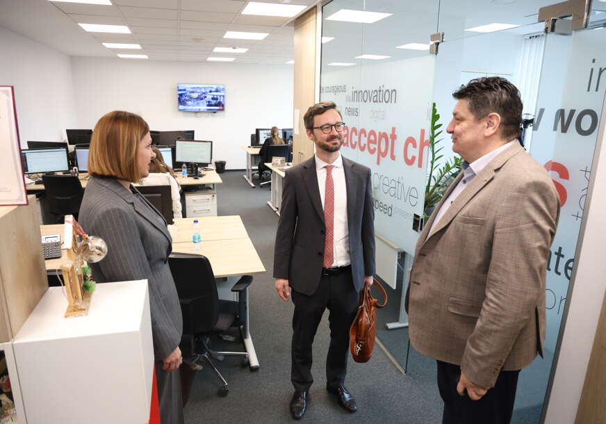Andreas Tudika MMF, posjeta redakciji