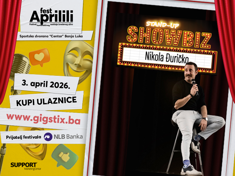 Iza kulisa SVJETSKE KARIJERE: „Show biz" Nikole Đurička zatvara "Aprilili Fest"