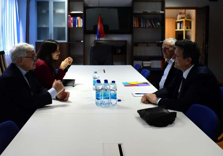 (FOTO) Jačanje ekonomije, izbori i evropski put: Branko Blanuša sa ambasadorom Njemačke Alfredom Granasom