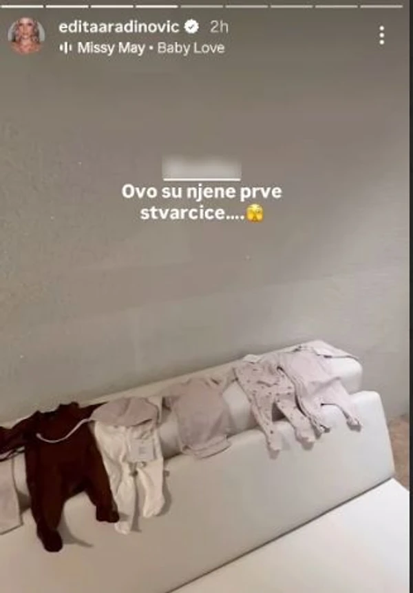 FOTO: EDITAARADINOVIC/INSTAGRAM/SCREENSHOT