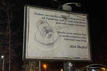 (VIDEO, FOTO) "Hvala svima koji nisu izbrisali moj broj" Svi gledaju u OVAJ bilbord kod Kampusa, EVO O ČEMU JE RIJEČ