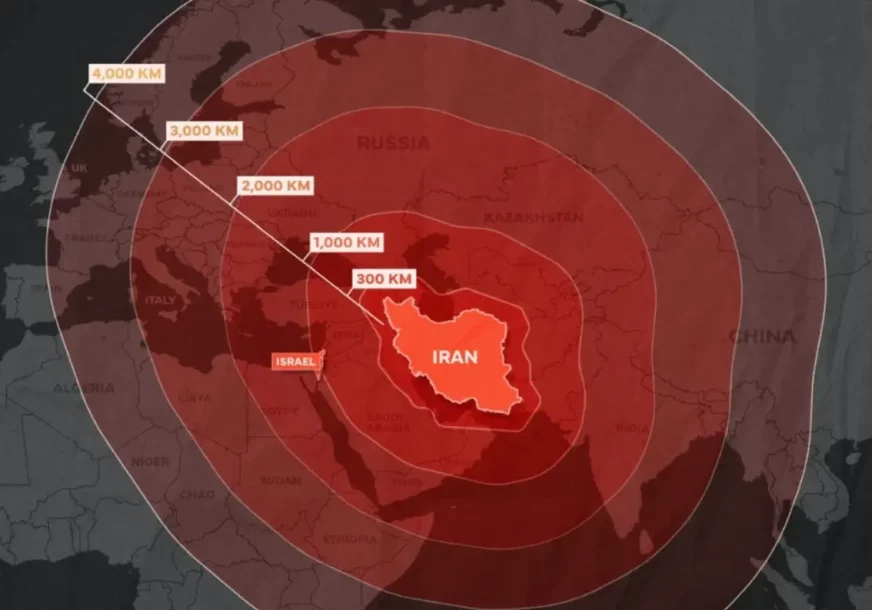 (MAPA) SKRIVENA ZVER PROBUDILA SVIJET Oružje koje Teheran ima može da sravni London i Pariz, dok „svemirski monstrum“ može da STIGNE I DO SRBIJE