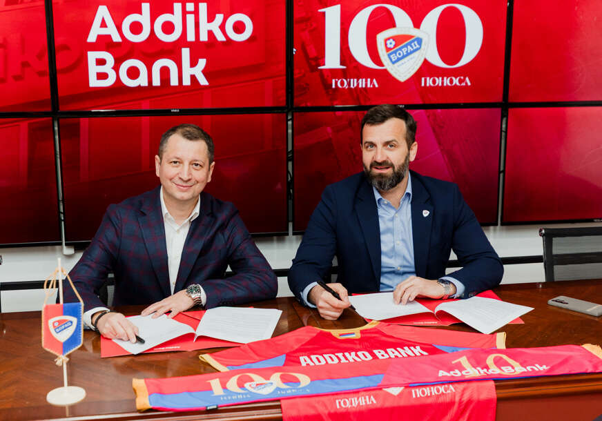(FOTO) 100 godina ponosa i 10 godina POVJERENJA: Addiko Bank Banjaluka i FK Borac potpisali NOVI UGOVOR o sponzorstvu