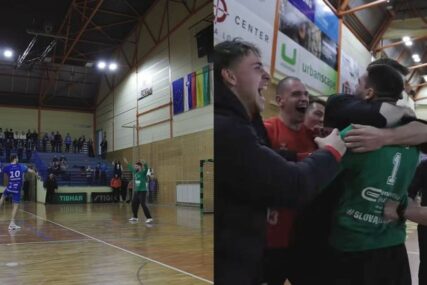 (VIDEO) Tragična i komična završnica u Sloveniji: Nebojša Bojić izašao iz svlačionice i postao heroj Slovanove pobjede