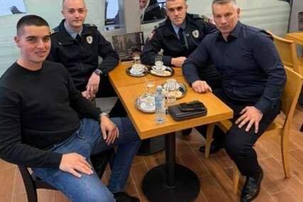 (FOTO) "Kafa sa pripadnicima reda i mira!" Nešić objavio fotografiju i poručio da SIGURNOST I STABILNOST nemaju cijenu