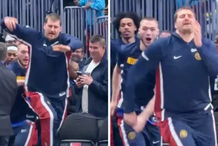(VIDEO) Viralni snimak nasmijao javnost: Nikola Jokić na sprintu, košarkaš je dao sve od sebe da prvi dođe do koša