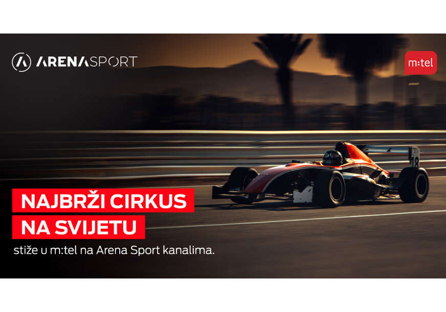 Nova sezona Formule 1 stiže uživo na Arena Sport TV: Pratite „najbrži cirkus na svijetu“ u okviru m:tel IPTV-a