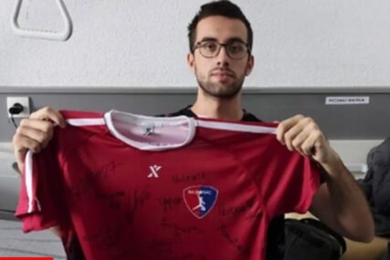 (FOTO) PROBUDIO SE IZ KOME Igrač banjalučkog Borca Andrija Pećanac otvorio oči, OGLASIO SE KLUB