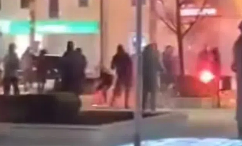 (VIDEO) DRAMA U NIKŠIĆU Potukli se navijači Partizana i Sutjeske, ima povrijeđenih
