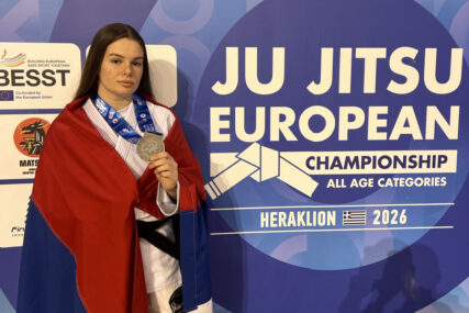 (FOTO) "Ovaj uspjeh predstavlja veliki ponos za Srpsku" Milica Panić OSVOJILA SREBRO na Evropskom prvenstvu u džiju-džicu
