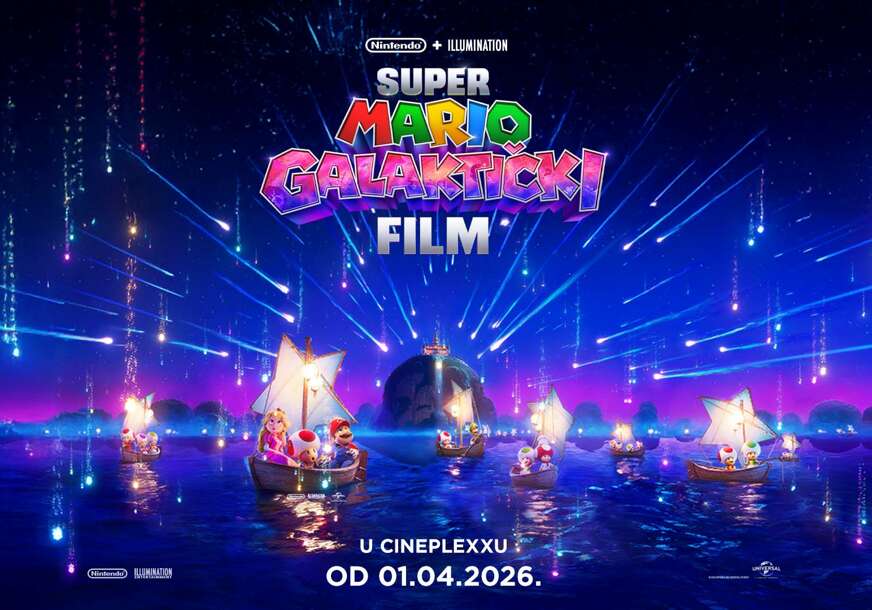 Novi repertoar CINEPLEXX PALAS: Nije šala Super Mario stiže u Banjaluku 1. APRILA