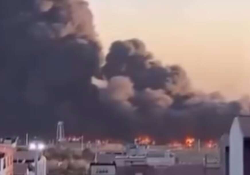 (VIDEO) Ozbiljan udarac za Iran: Pogođen AERODROM U TEHERANU, Izrael sprovodi "opsežan" talas vazdušnih napada